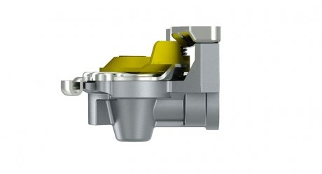 Головка соединительная тягач желтая M22x1.5 wabco 4522002120