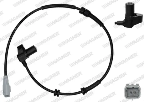 CITROEN Датчик ABS передн. JUMPY I 2.0 95-, JUMPY II 2.0 07-, FIAT, PEUGEOT WAGNER ABS00586