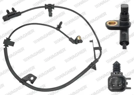 DODGE Датчик ABS задн. лівий JOURNEY 08-, FIAT FREEMONT 11- WAGNER ABS00926 Додж