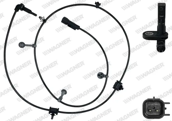 OPEL Датчик ABS задн. лівий INSIGNIA A 08- WAGNER ABS00985