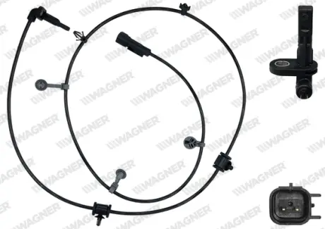 OPEL Датчик ABS задн. лівий INSIGNIA A 08- WAGNER ABS00985 Опель Инсигния