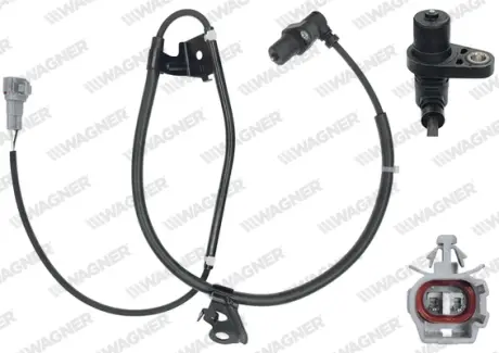 TOYOTA Датчик ABS передн. правий PRIUS Liftback 1.5 Hybrid 03-09 WAGNER ABS01165
