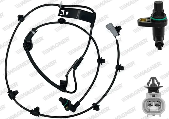 TOYOTA Датчик ABS передн. лівий HILUX VII 2.5 D-4D 4WD 07-15 WAGNER ABS01177 (фото 1)