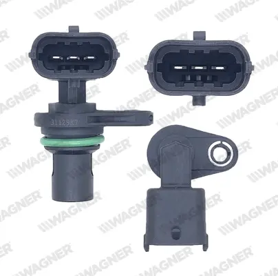 OPEL датчик обертів двигуна Astra H 1.6/1.8 Zafira B 1.6/2.2, Vectra C, Signum 03- WAGNER CAS00087 (фото 1)