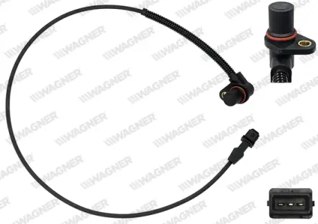 OPEL датчик числа обертів к/вала Astra F, Calibra A, Omega B, Vectra B WAGNER CRS00396