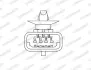 Лямбда-зонд (4 конт.) VIVARO/KANGOO/TRAFIC 1.2-2.0 97- WAGNER LBS00096
