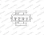 Автозапчасть WAGNER LBS00225