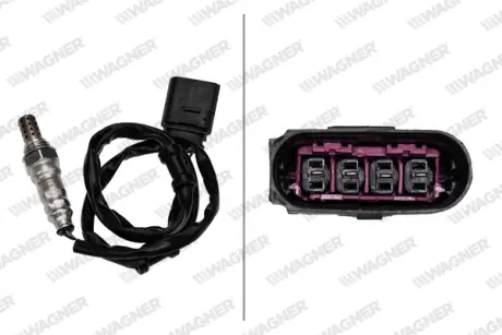 Лямбда-зонд Audi A4/A6/ Skoda Octavia/ VW Bora/Golf/Passat 1.0-6.0 94-10 WAGNER LBS00339 Ауди А8 д2