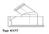 Термостат 92°C 1.8 16V Opel 93- (без штуцера) wahler 4177.92D