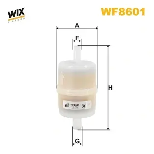 Фільтр повітряний, компресор - підсмоктування повітря (вир-во WIX-FILTERS) WIXFILTRON WF8601 (фото 1)