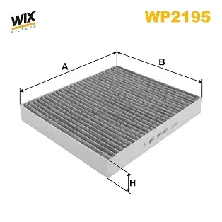 Вугільний фільтр салону WIXFILTRON WP2195