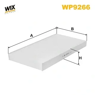 Фільтр салону WIXFILTRON WP9266 (фото 1)