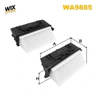 9885 (381/1-2x) WIXFILTRON WA9885