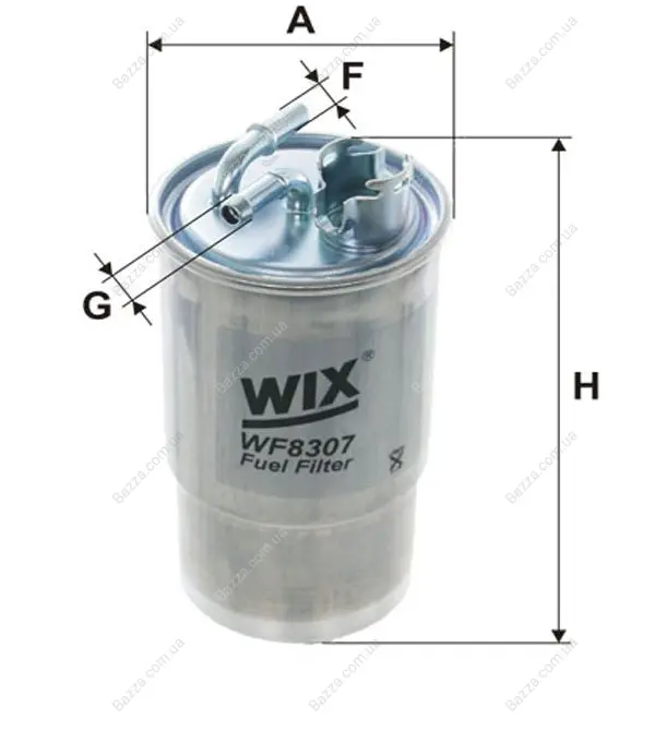 ФІЛЬТР ПАЛИВА WIXFILTRON WF8307
