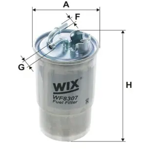 ФІЛЬТР ПАЛИВА WIXFILTRON WF8307
