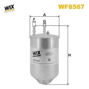 ФІЛЬТР ПАЛИВА wixfiltron WF8567 на Фольксваген Крафтер