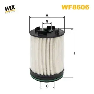 ФІЛЬТР ПАЛИВА WIXFILTRON WF8606