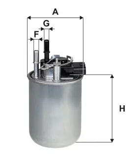 Фільтр палива WIXFILTRON WF8519