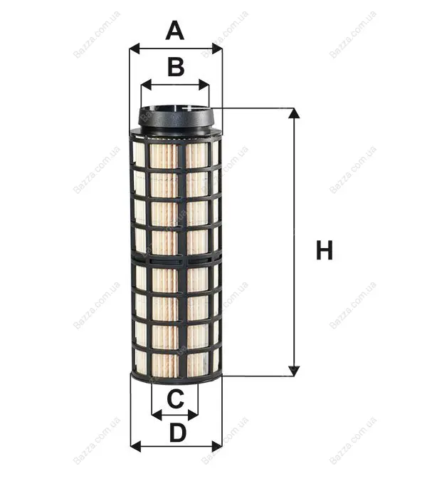 Фільтр палива WIXFILTRON WF8527