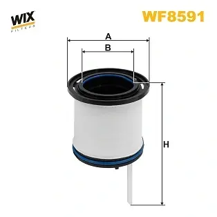 Фільтр палива WIXFILTRON WF8591