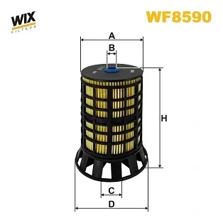 Фільтр паливний PEUGEOT BOXER 2.0, 2.2 BlueHDI 19- (вир-во WIX-FILTERS) WIXFILTRON WF8590 (фото 1)