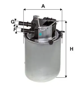 Фільтр паливний WIXFILTRON WF8498