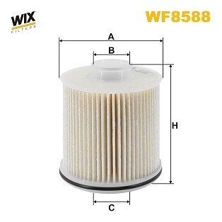 Фільтр паливний wixfiltron WF8588 на Рено Кенго 3