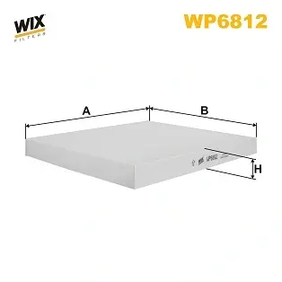 Фільтр салону WIXFILTRON WP6812