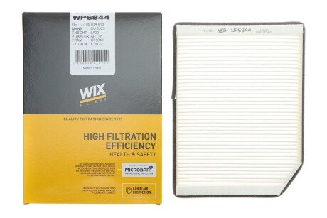 Фильтр салона wixfiltron WP6844