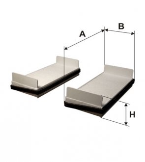 Фільтр салону wixfiltron WP6888