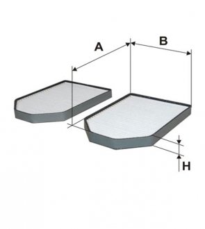 Фильтр салона wixfiltron WP6942