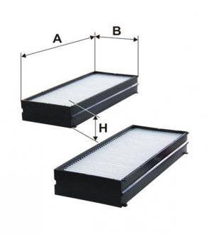 Фільтр салону wixfiltron WP9392 на Субару Леоне