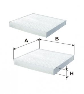 Фільтр салону wixfiltron WP2076
