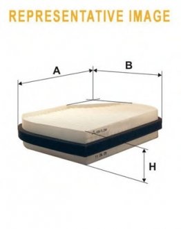 Фільтр салону wixfiltron WP6893