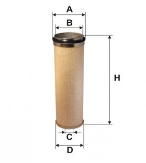 Фильтр воздушный (AM 405W) wixfiltron 46669E на Хендай I30