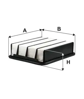 Фильтр воздушный TOYOTA LC PRADO 2.8 D-4D 15- (пр-во WIX-FILTERS) WIXFILTRON WA9884