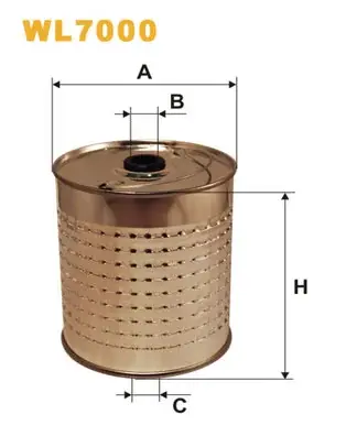 Масляный фильтр WIXFILTRON WL7000