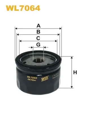 Масляний фільтр WIXFILTRON WL7064 (фото 1)