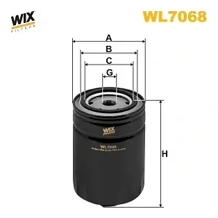 Масляный фильтр WIXFILTRON WL7068