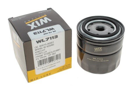 Масляный фильтр wixfiltron WL7113