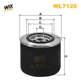 Масляный фильтр WIXFILTRON WL7125