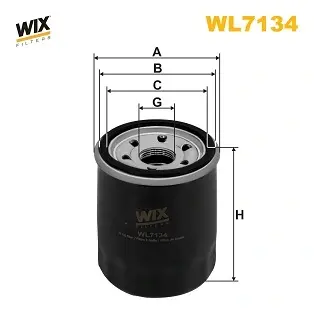Масляний фільтр WIXFILTRON WL7134