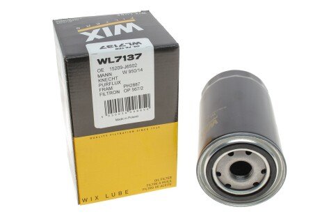 Масляний фільтр wixfiltron WL7137