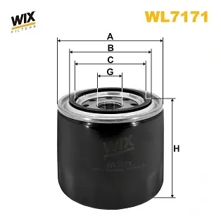 Масляный фильтр WIXFILTRON WL7171