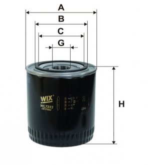 Масляный фильтр wixfiltron WL7223