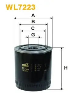 Масляний фільтр WIXFILTRON WL7223