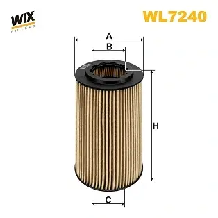 Масляний фільтр WIXFILTRON WL7240 (фото 1)