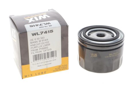Масляный фильтр wixfiltron WL7415