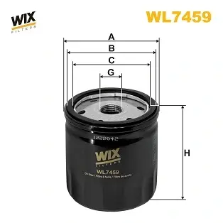 Масляний фільтр WIXFILTRON WL7459
