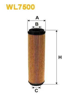 Масляный фильтр WIXFILTRON WL7500